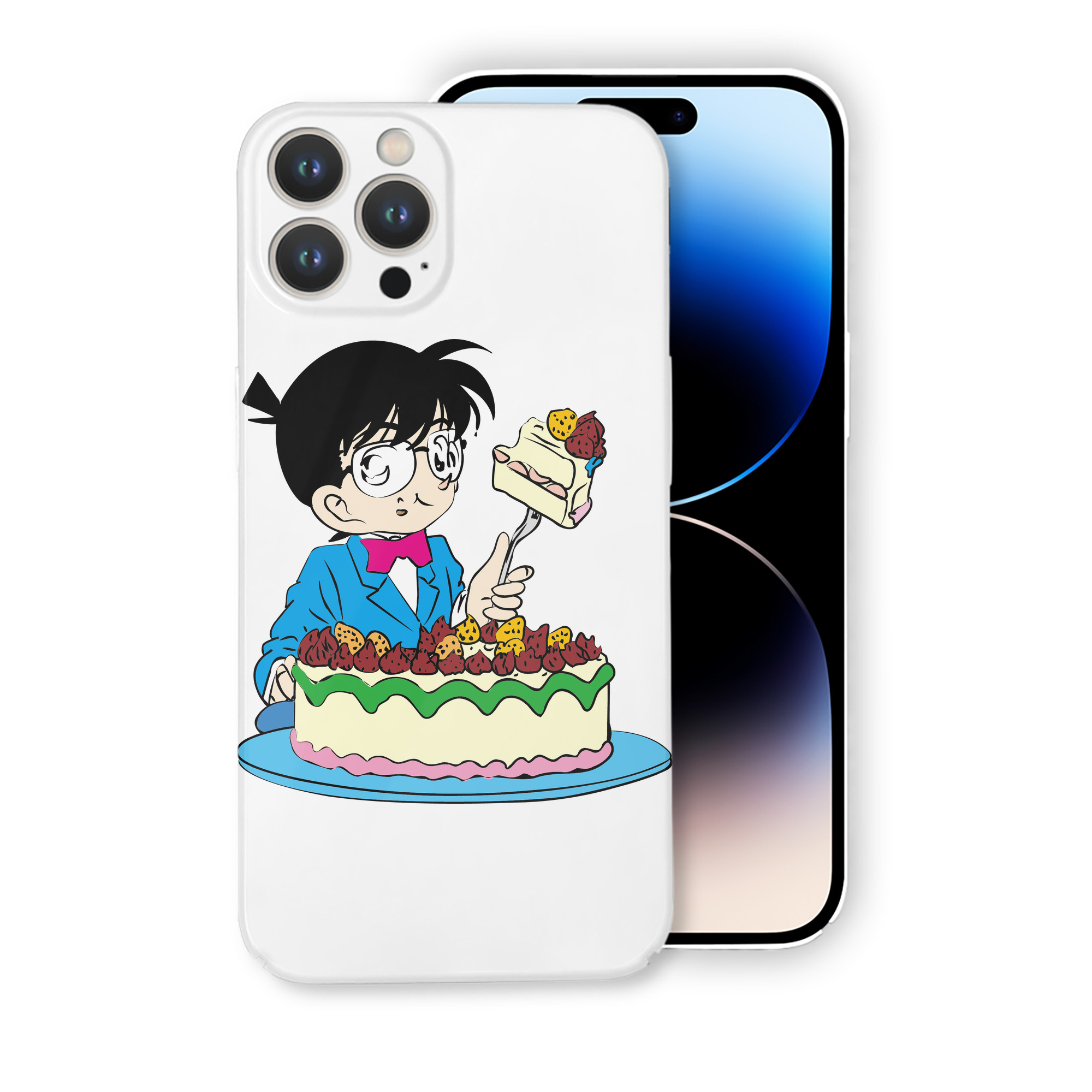 （画像用） 名探偵コナン 江戸川 コナン Detective Conan Conan Edogawa 【iPhone 14シリーズ対応】ハードケース